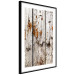 Poster Timeless Tale - texture of wooden planks with brown dust 124489 additionalThumb 13