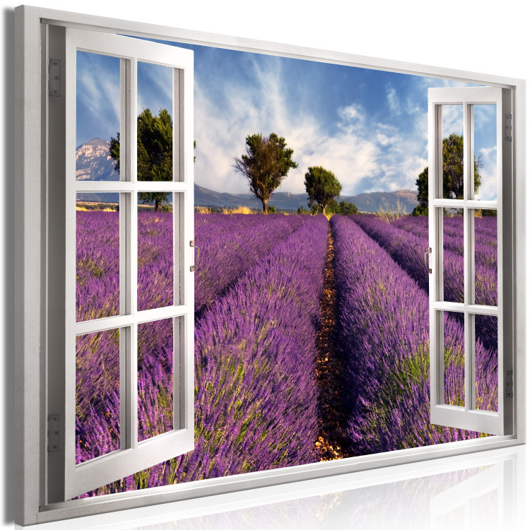 Large canvas print Lavender Field [Large Format] 125589 additionalImage 3