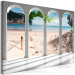 Large canvas print Columns and Beach [Large Format] 128889 additionalThumb 3