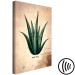 Canvas Herb Notebook Page (1-part) vertical - aloe leaf in vintage style 129389 additionalThumb 6