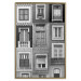 Poster Patterned Windows - black and white window photography in an abstract style 129789 additionalThumb 17