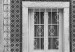 Poster Patterned Windows - black and white window photography in an abstract style 129789 additionalThumb 9