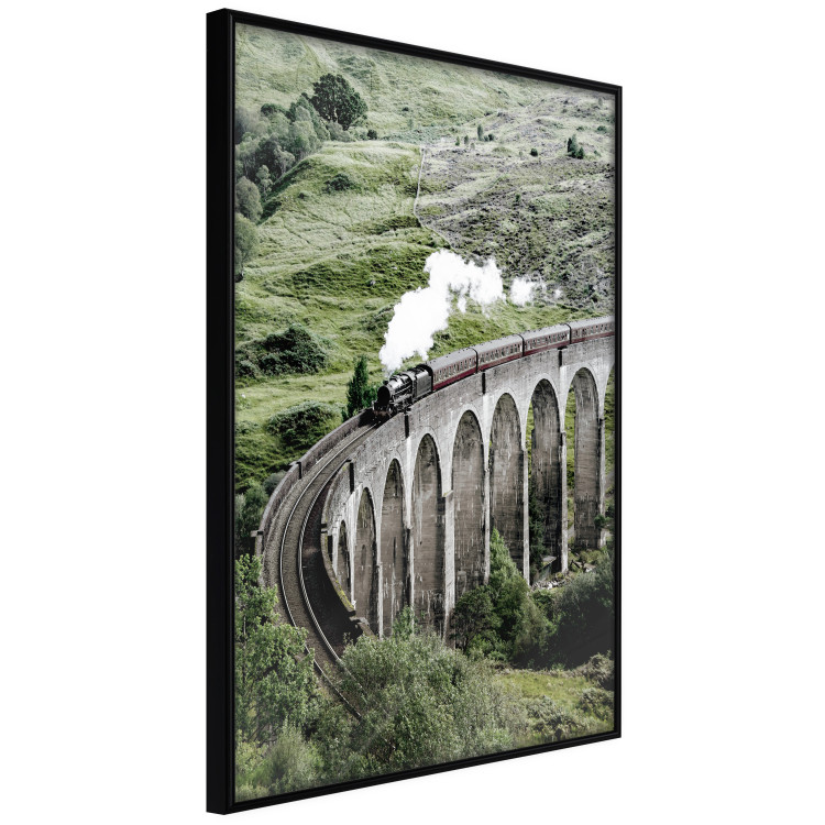 Poster Journey Through Time - landscape of a large viaduct with a train passing through 130289 additionalImage 11