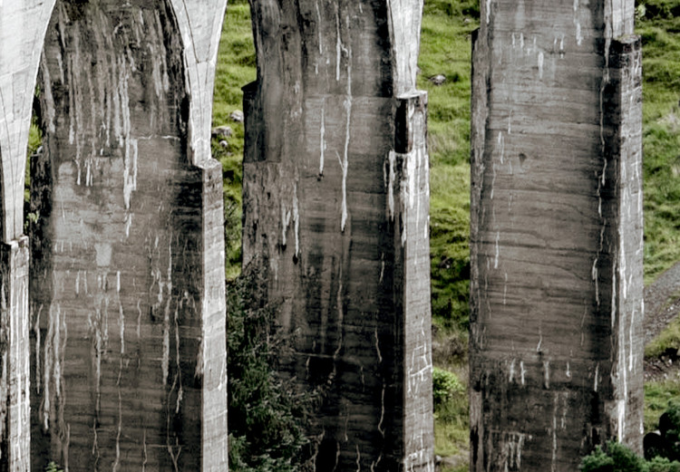 Poster Journey Through Time - landscape of a large viaduct with a train passing through 130289 additionalImage 9