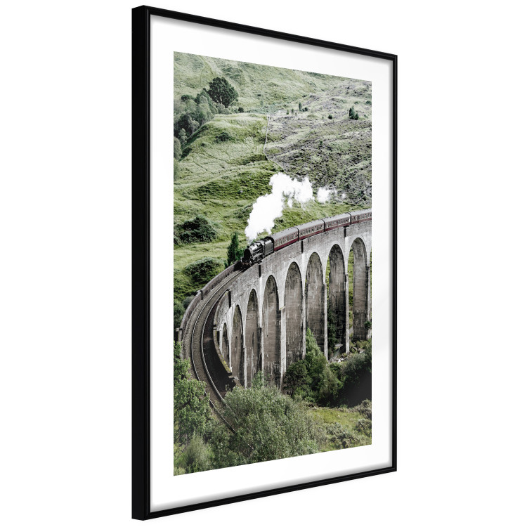 Poster Journey Through Time - landscape of a large viaduct with a train passing through 130289 additionalImage 6