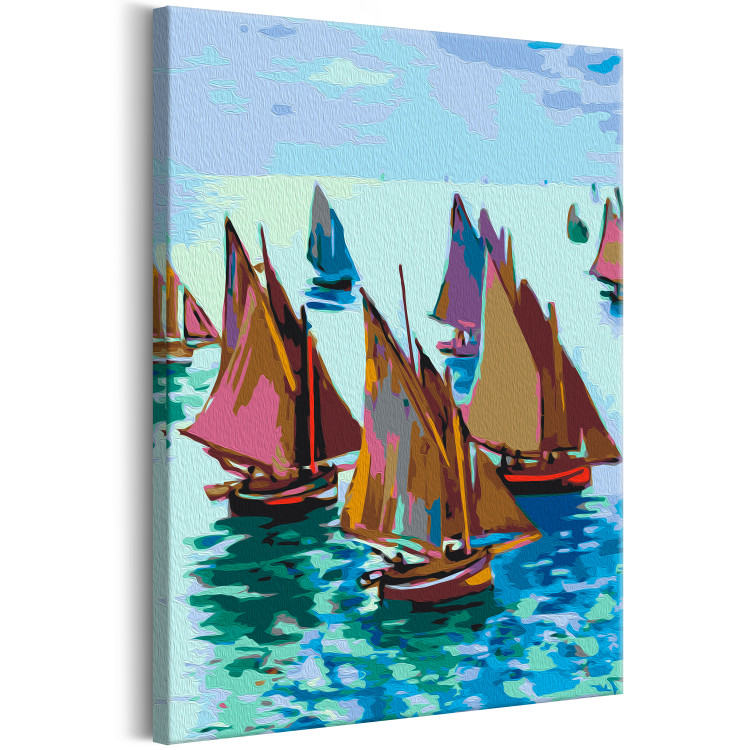 Paint by number Claude Monet: Fishing Boats 134689 additionalImage 5