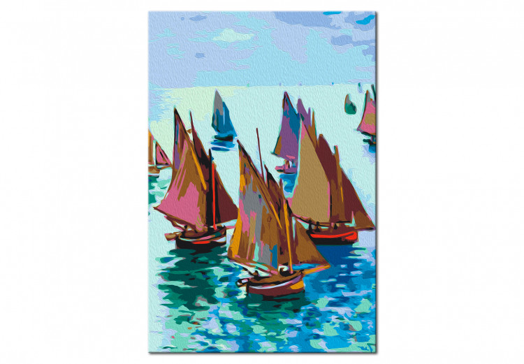 Paint by number Claude Monet: Fishing Boats 134689 additionalImage 4