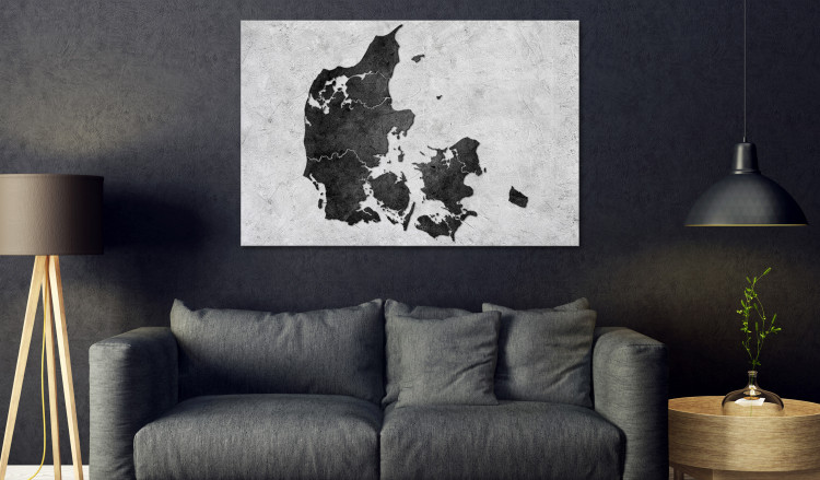 Decorative Pinboard Stone Denmark [Cork Map] 135189 additionalImage 3