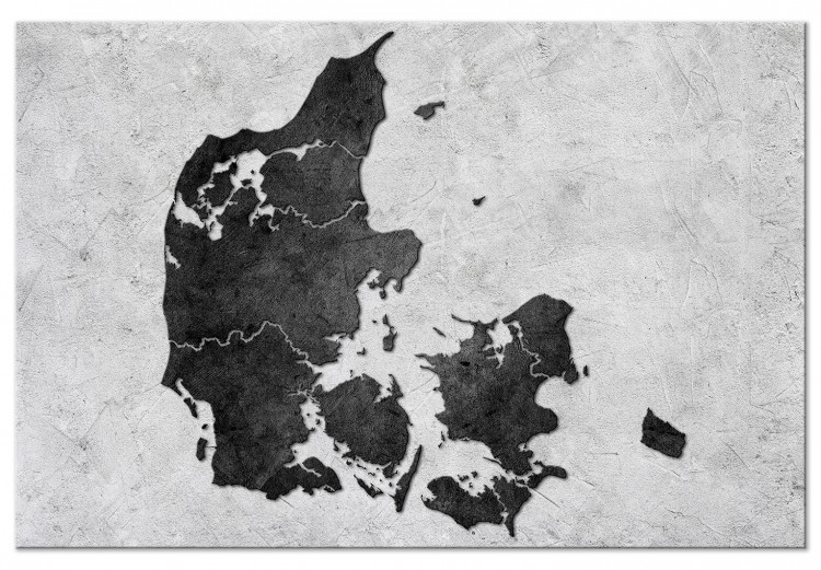 Decorative Pinboard Stone Denmark [Cork Map] 135189 additionalImage 2