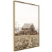 Poster Abandoned Ranch - rural landscape overlooking a wooden house 137689 additionalThumb 10