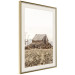 Poster Abandoned Ranch - rural landscape overlooking a wooden house 137689 additionalThumb 3