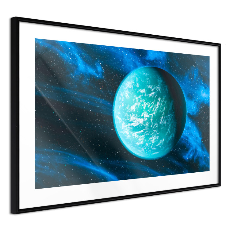 Wall Poster Blue Planet - Visualization of the Cosmos in Dark Tones 146389 additionalImage 7
