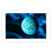 Wall Poster Blue Planet - Visualization of the Cosmos in Dark Tones 146389 additionalThumb 19