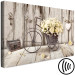 Canvas Secret Bouquet (1-piece) Wide - bicycle and flowers in vintage style 149289 additionalThumb 6