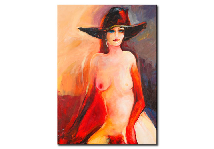 Canvas Print Naked witch 48989