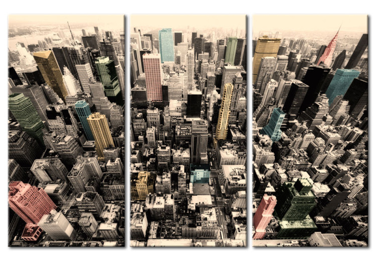 Canvas Art Print The tallest buildings in New York City 50589