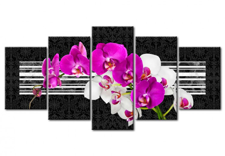 Canvas Art Print Modest orchids 55489