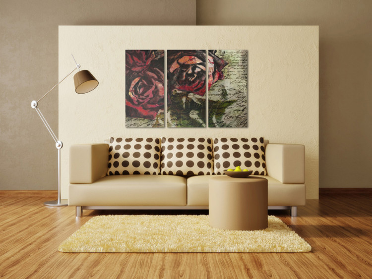Canvas Love letter - triptych 55889 additionalImage 3