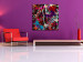 Canvas Print Tropical Colors (1-piece) - Colorful Abstraction with Exotic Flair 93989 additionalThumb 2