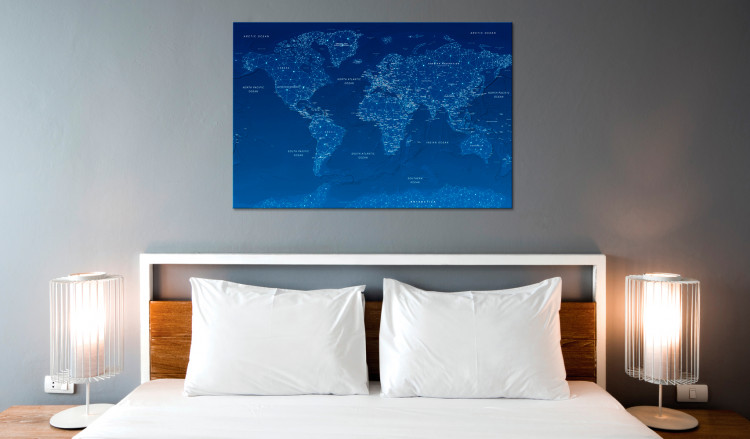 Decorative Pinboard World Map: World Connection  [Cork Map] 97489 additionalImage 3