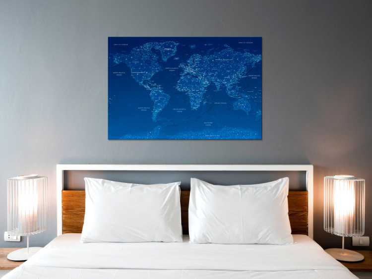 Decorative Pinboard World Map: World Connection  [Cork Map] 97489 additionalImage 4