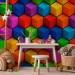 Wall Mural Colorful Geometric Boxes 98089 additionalThumb 6