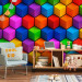 Wall Mural Colorful Geometric Boxes 98089 additionalThumb 4