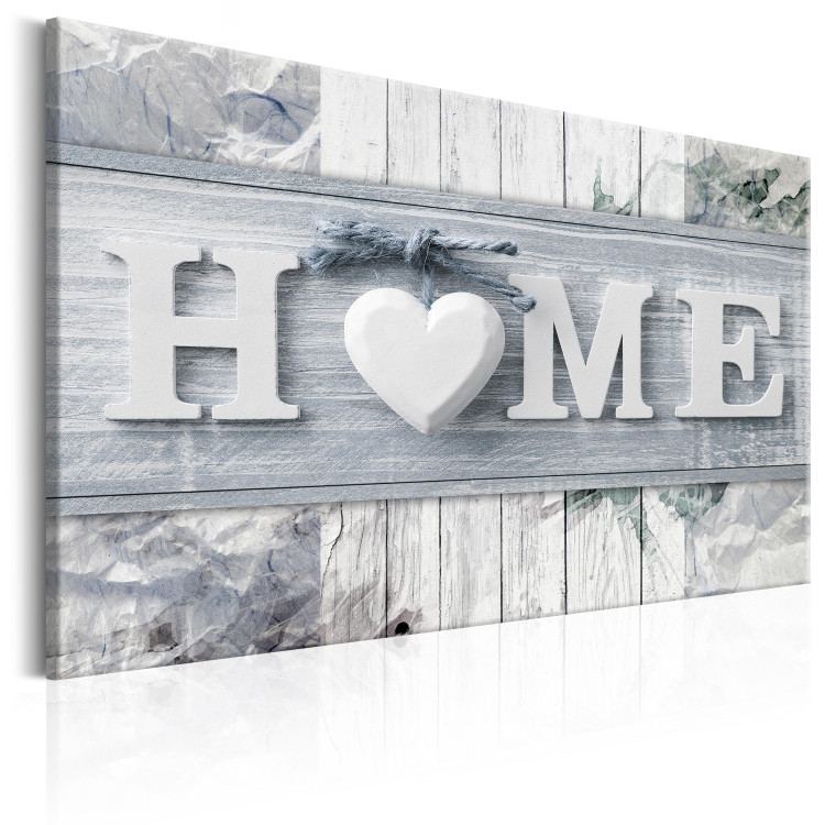 Canvas Art Print Home: Winter House 98189 additionalImage 2