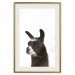 Poster Llama - composition for children with a black and white furry animal 114399 additionalThumb 19