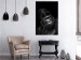 Wall Poster Mountain Gorilla - black and white composition with a portrait of an African ape 116499 additionalThumb 17