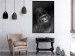 Wall Poster Mountain Gorilla - black and white composition with a portrait of an African ape 116499 additionalThumb 7