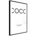 Poster Coco - minimalist black and white composition with English texts 116799 additionalThumb 13