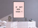 Poster If Not Now, When? - black English text on a pink background 123199 additionalThumb 5