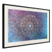 Wall Poster Center - patterned oriental mandala on colorful background in zen motif 123699 additionalThumb 3