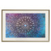 Wall Poster Center - patterned oriental mandala on colorful background in zen motif 123699 additionalThumb 19