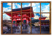 Canvas Art Print Window to Kyoto (1 Part) Wide 123999