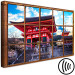 Canvas Art Print Window to Kyoto (1 Part) Wide 123999 additionalThumb 6