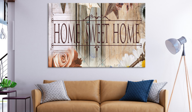 Large canvas print Keys to Sweet Home [Large Format] 128699 additionalImage 6