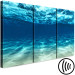 Canvas Ocean Glow (3-part) - underwater marine world landscape 128799 additionalThumb 6