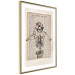 Wall Poster Lady Skeleton - unusual vintage-style fantasy with a newspaper background 129099 additionalThumb 9