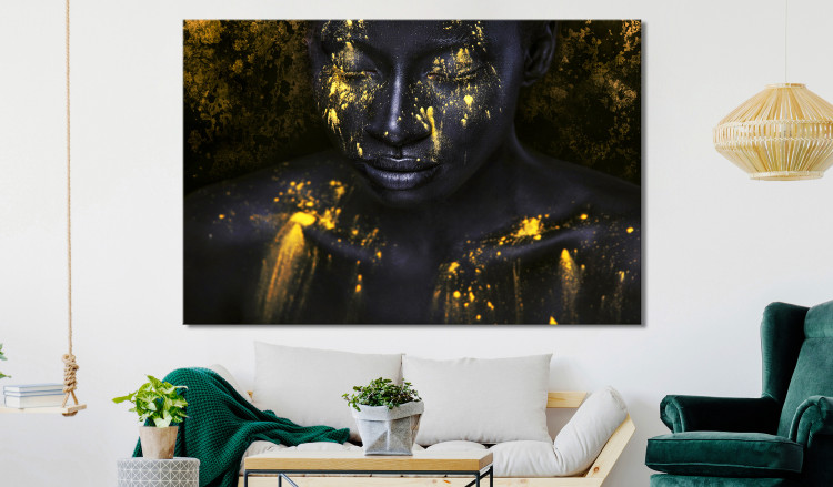 Large canvas print Bathed in Gold [Large Format] 130299 additionalImage 6