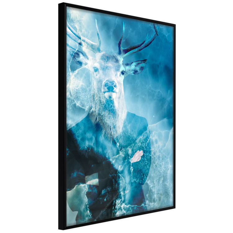 Poster Forest King - whimsical abstraction of an animal in human form 131799 additionalImage 13