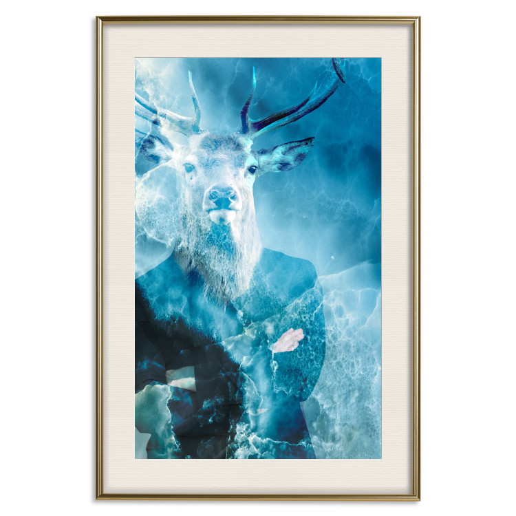 Poster Forest King - whimsical abstraction of an animal in human form 131799 additionalImage 20