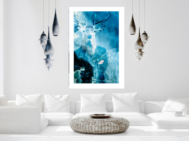 Poster Forest King - whimsical abstraction of an animal in human form 131799 additionalImage 5