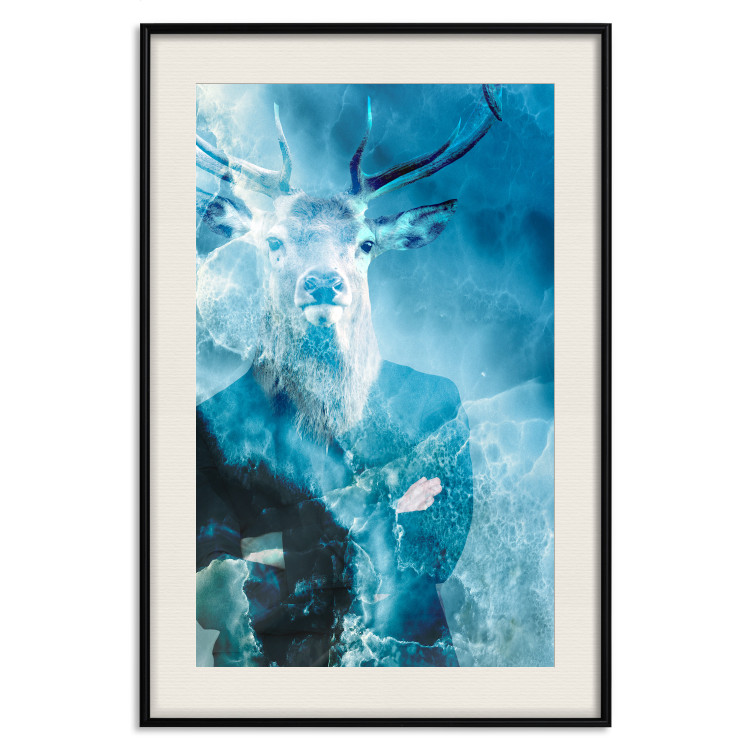 Poster Forest King - whimsical abstraction of an animal in human form 131799 additionalImage 19