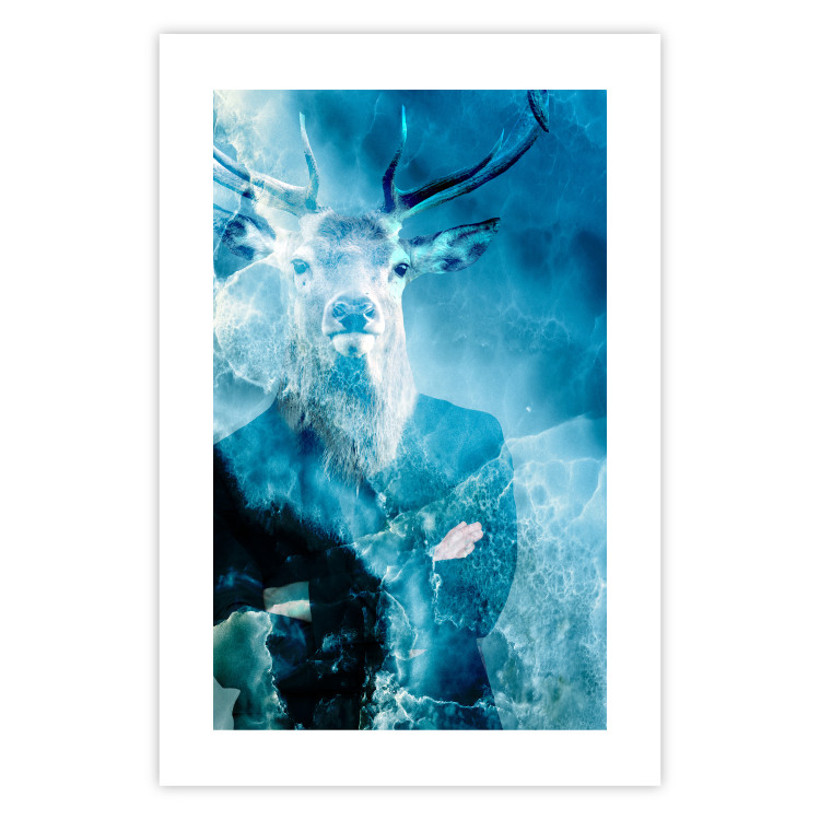 Poster Forest King - whimsical abstraction of an animal in human form 131799 additionalImage 19