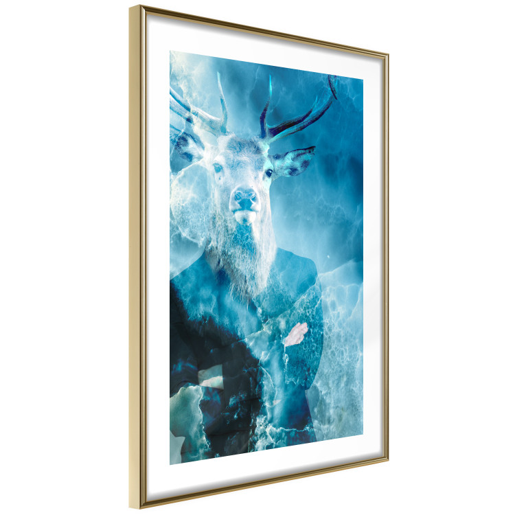 Poster Forest King - whimsical abstraction of an animal in human form 131799 additionalImage 9