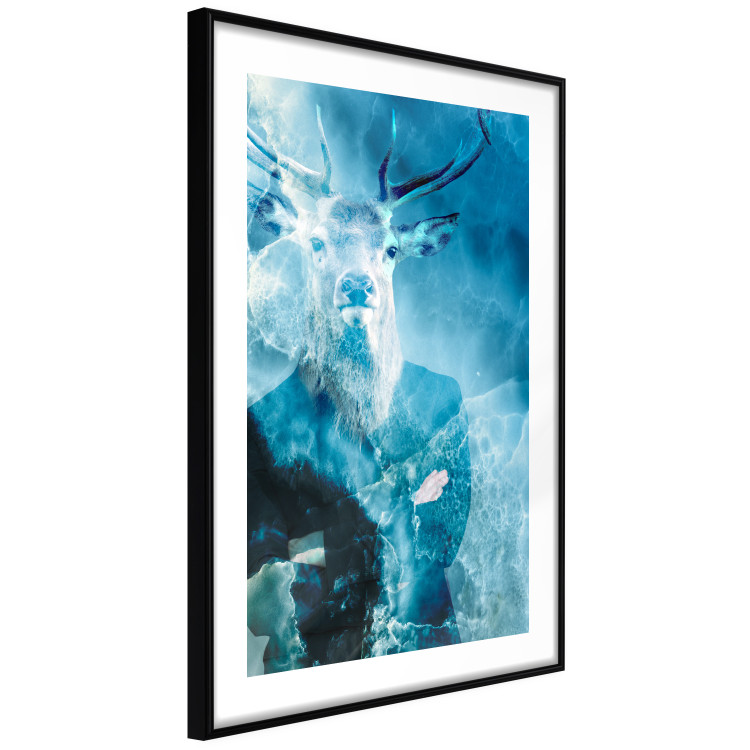 Poster Forest King - whimsical abstraction of an animal in human form 131799 additionalImage 6
