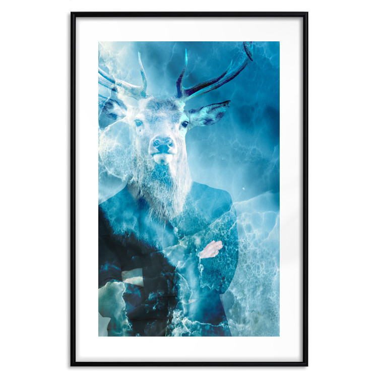 Poster Forest King - whimsical abstraction of an animal in human form 131799 additionalImage 17