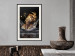 Wall Poster Golden Dream - abstract golden figure of a woman in water on a black background 132199 additionalThumb 24